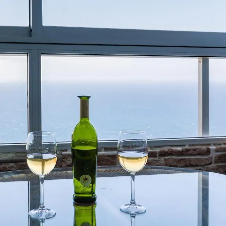 Apartment Blue Dream: Panoramic View On Heights Over The Sea La Matanza De Acentejo